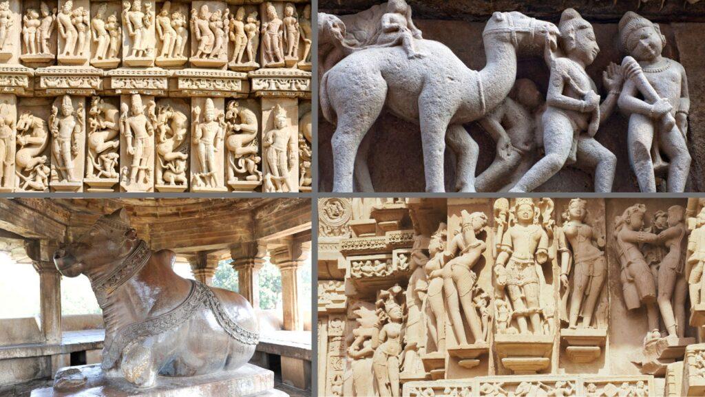 Khajuraho Temples Sculptures