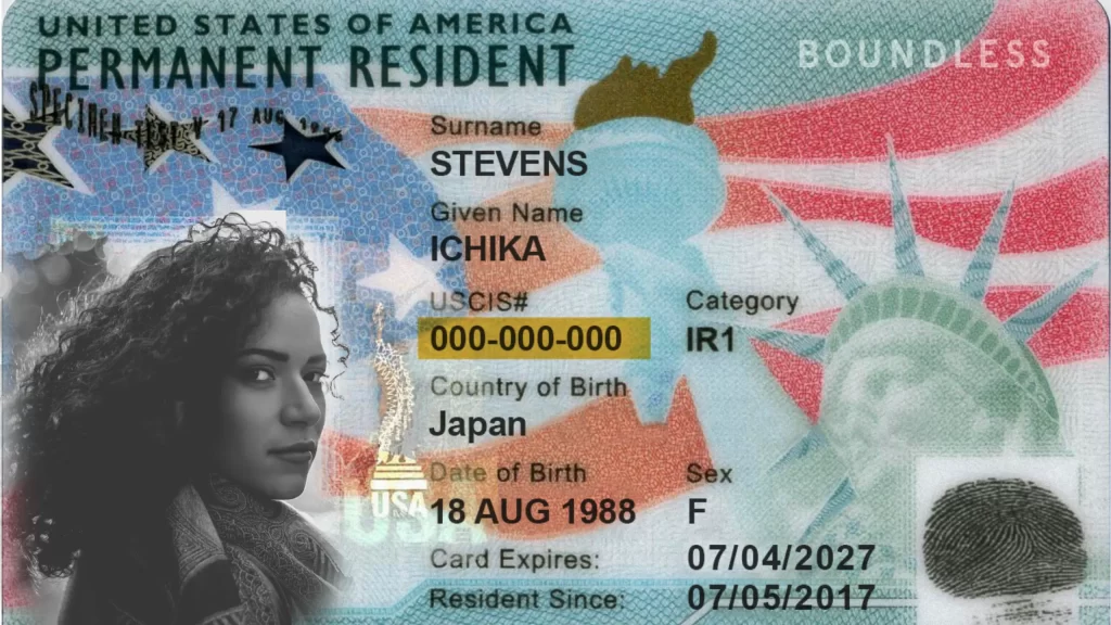Alien Registration Number