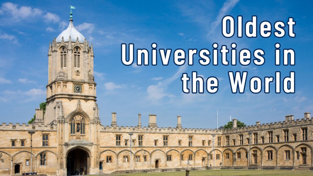 Oldest Universities in the World