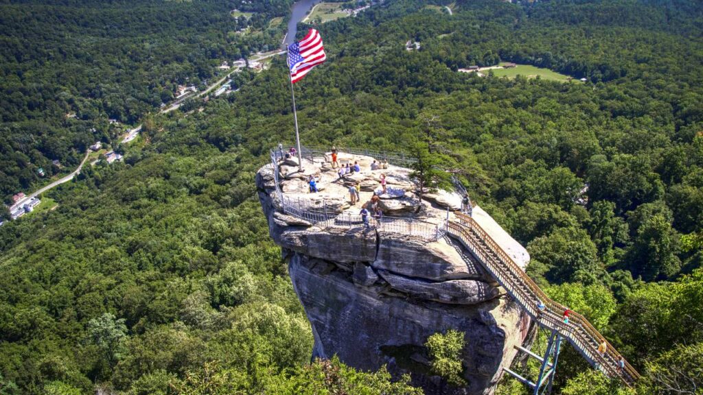 Best time to visit Chimney Rock