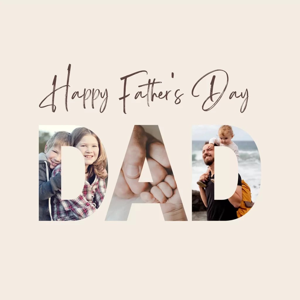 father day card making